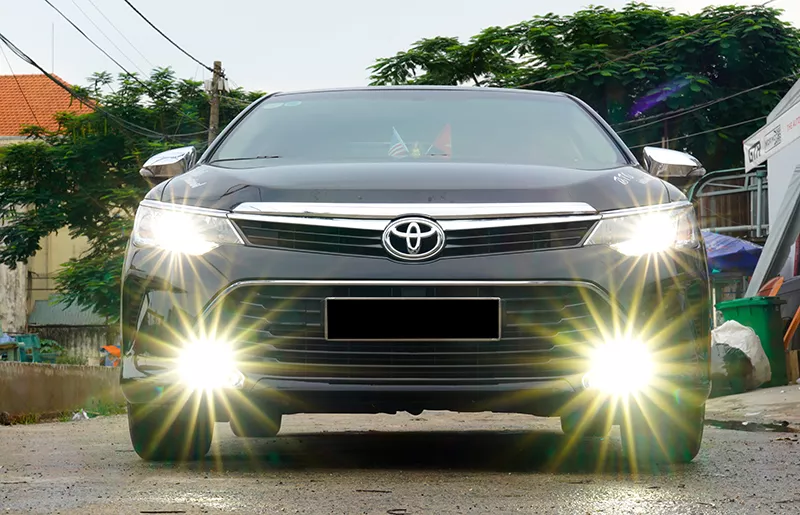 Toyota camry độ bi gầm 2 chế độ cos pha - chính hãng tại AUTO365